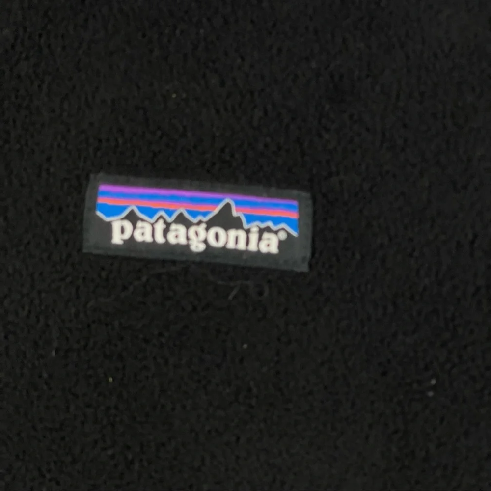 Patagonia Women’s Black Quarter Zip Fleece Pullover Size M - Picture 5 of 9
